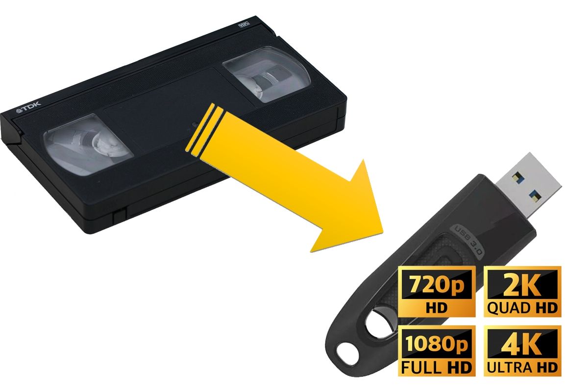 Przegrywanie, kopiowanie kaset VHS na DVD, Hi8, mini DV, PENDRIVE, FULL HD, 4K Kraków